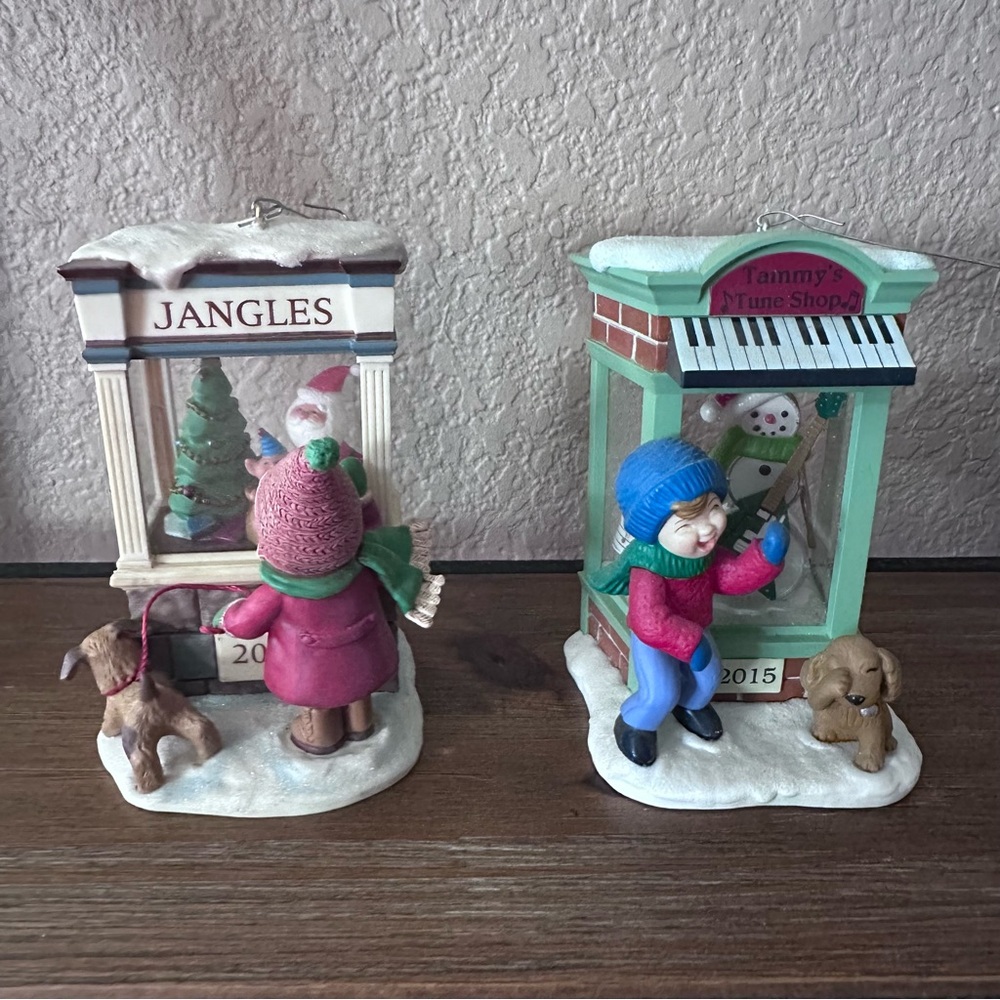 Hallmark holiday exclusive Christmas tree ornaments 2012 2015